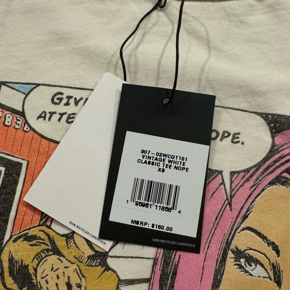 Re/Done Classic “Nope” Tee Shirt. - Picture 4 of 7